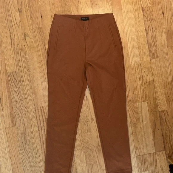Rachel Zoe Chic rust pants size 10 - Picture 3 of 10